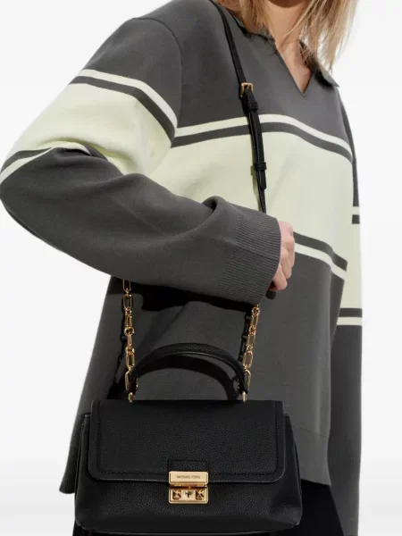 Балеринки Michael Michael Kors с катарама с шипове бяло