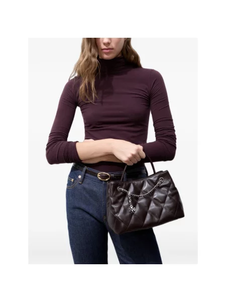 Torebka Tory Burch brązowa