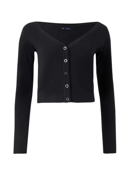 GAP Geacă tricotată CASHSOFT' negru