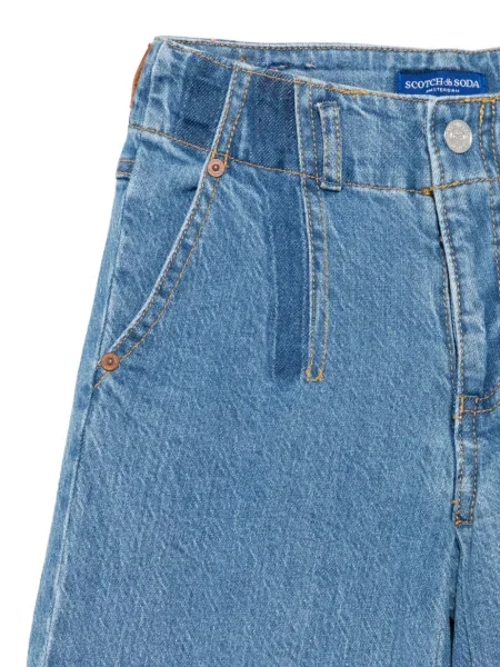 Spodnie dziecięce Scotch & Soda niebieskie