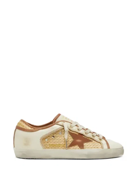 Sneakerși Golden Goose din piele alb