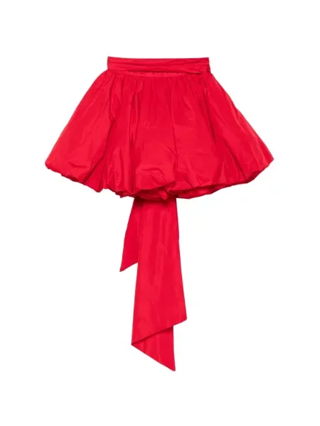 Fusta mini Blumarine cu funde roșu
