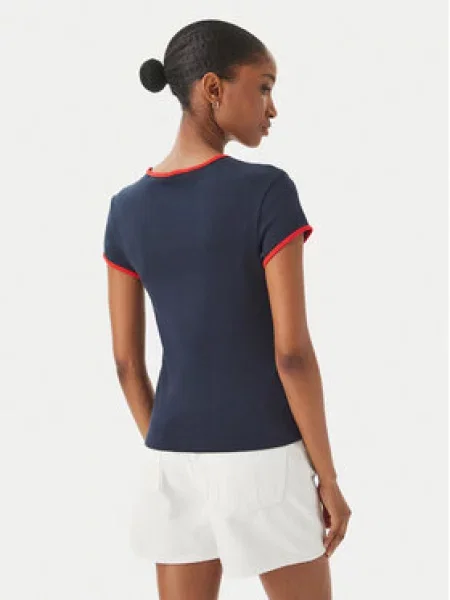 TOMMY HILFIGER Majica mornarsko plava crvena