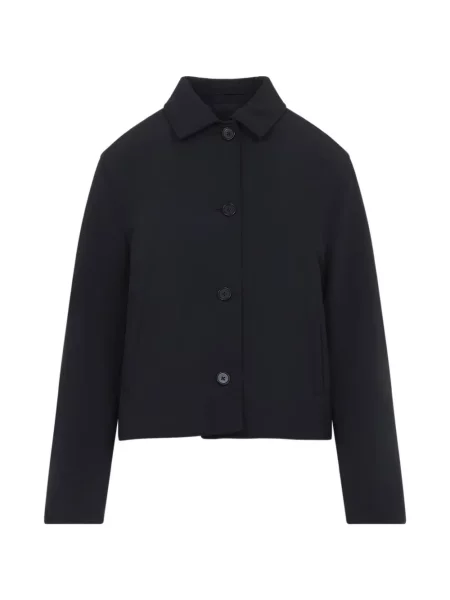 Gulerat geacă Jil Sander albastru
