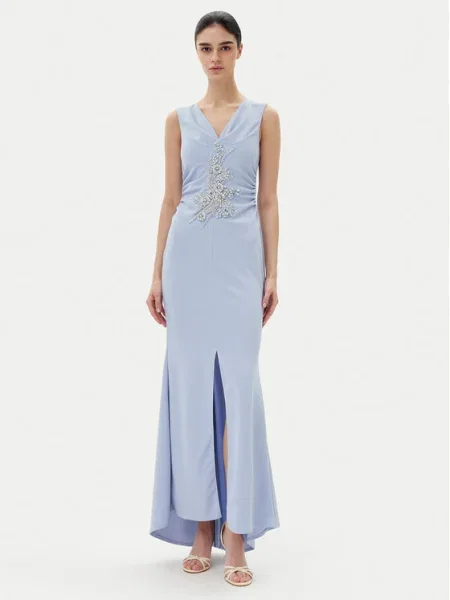 Rinascimento Rochie de seară celest albastru