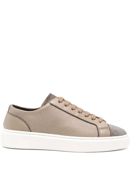 Sneakerși Doucal's de cristal maro