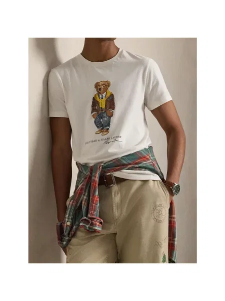 Koszulka polo Polo Ralph Lauren biała