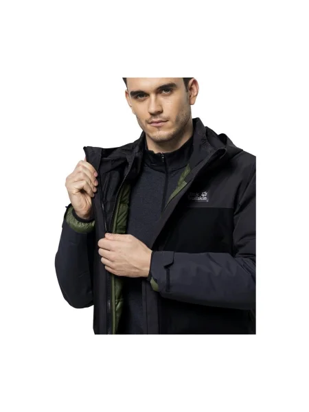 Geacă Jack Wolfskin verde