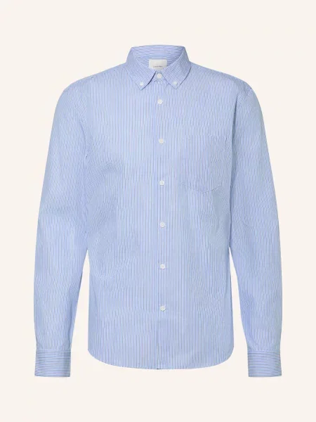 Calvin Klein Košile Slim Fit tmavě modrá / tmavě modrá bílá