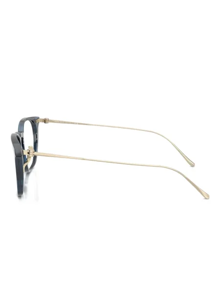 Ochelari de soare Giorgio Armani cu dungi albastru