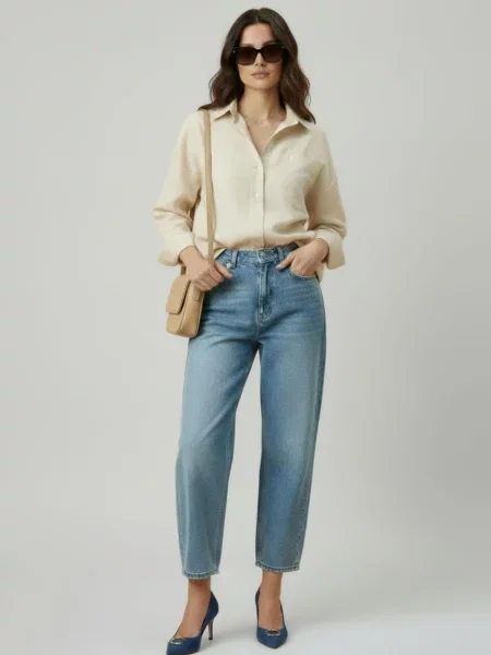 WEARABLE STORIES Bluza Jess pesek