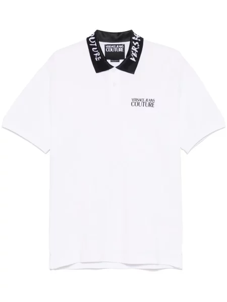 Polo Versace Jeans Couture alb