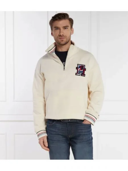 Tommy Hilfiger Hanorac MONOGRAM TIPPED ZIP | Oversize fit