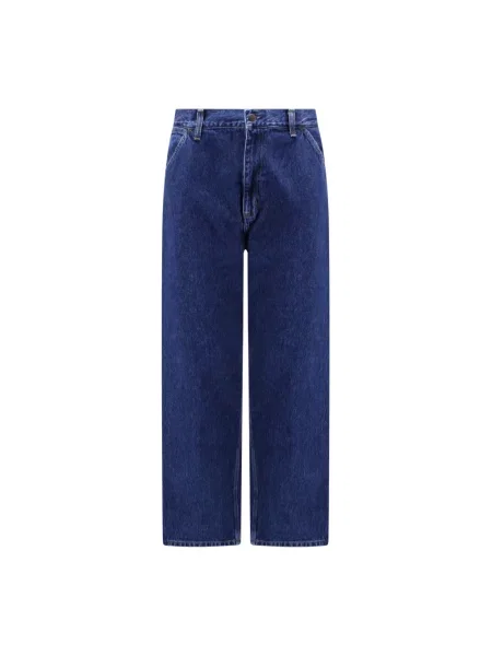 Jeansy Carhartt Wip niebieskie