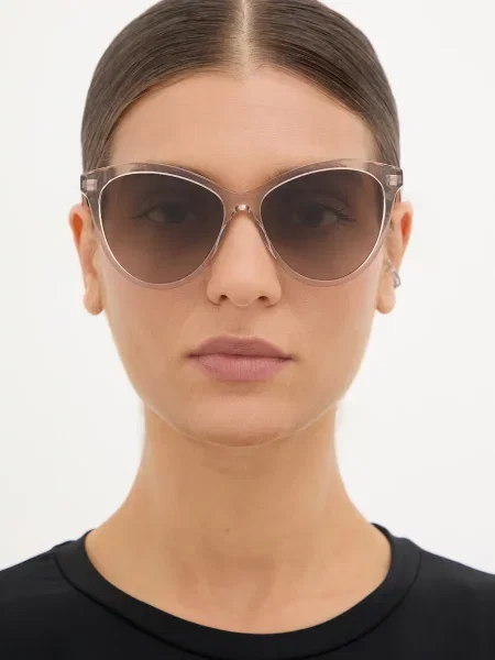 Saint Laurent cat eyes napszemüveg női bézs