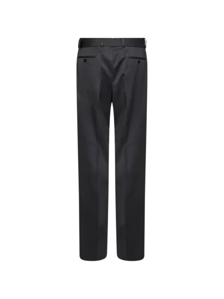 Cu centură pantaloni Lardini gri