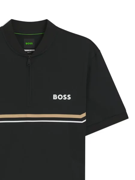 Tricou polo Boss negru