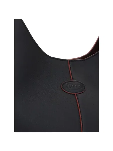 Torebka hobo Tod's skórzana czarna