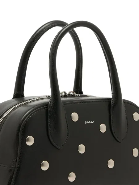 Geanta de piele Bally din piele negru