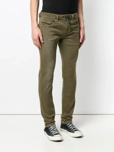 Jeansy Diesel zielone