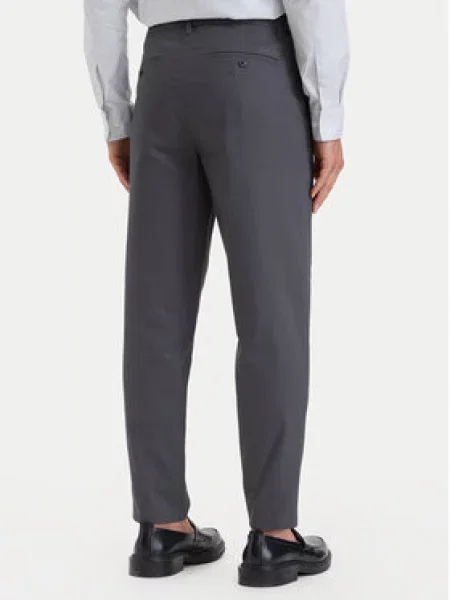 Chino kalhoty Calvin Klein šedé
