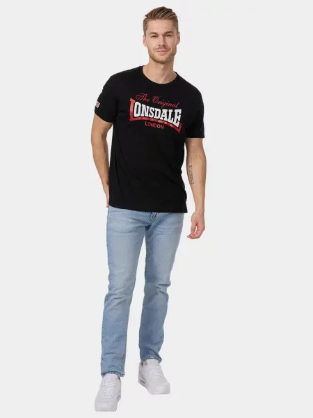 Поло Lonsdale черное