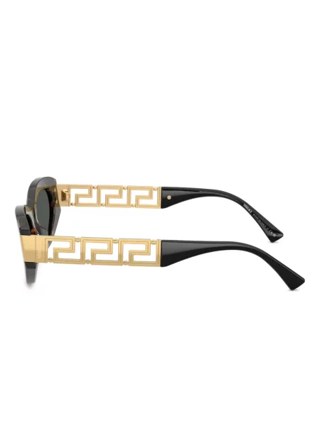 Ochelari de soare rotunzi Versace Eyewear verde