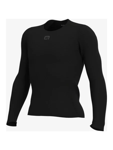 Koszulka z długim rękawem Alé Merino Intimo XS-S czarny