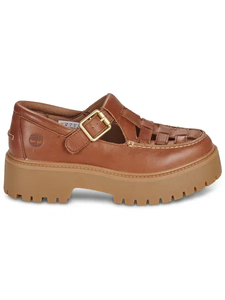 Pantofi Timberland streetstyle cu strasuri maro