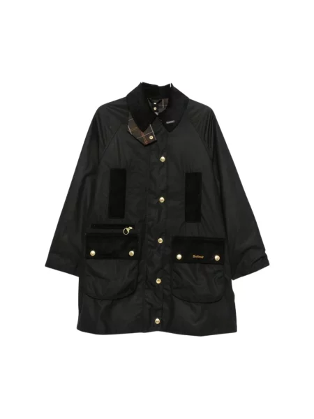 Kurtka funkcyjna w kroju regular fit z czystej woskowanej bawełny Barbour czarna