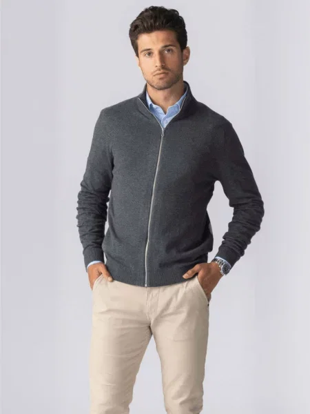 TEESHOPPEN Pulover Pullover închis gri