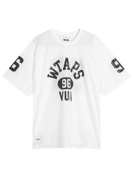 Piłka nożna koszula Wtaps biała