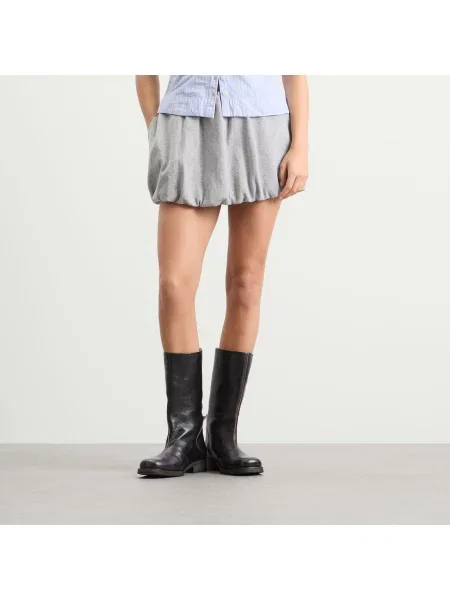Spódnica mini Dunst szara
