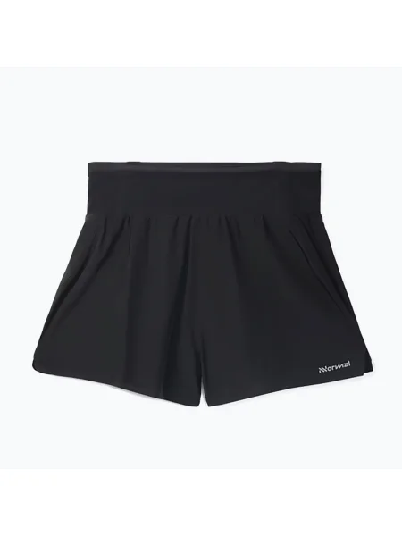 Pantaloni scurți de alergat pentru femei NNormal Race black negru