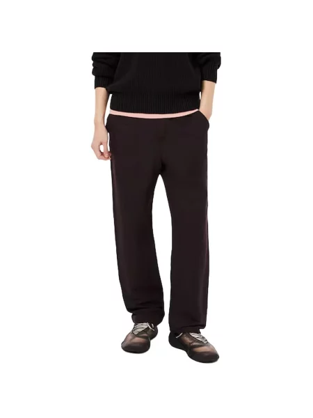 Pantaloni Lacoste maro