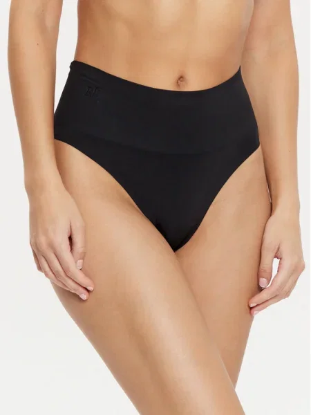 LAUREN RALPH LAUREN Chiloți clasici cu talie înaltă negru