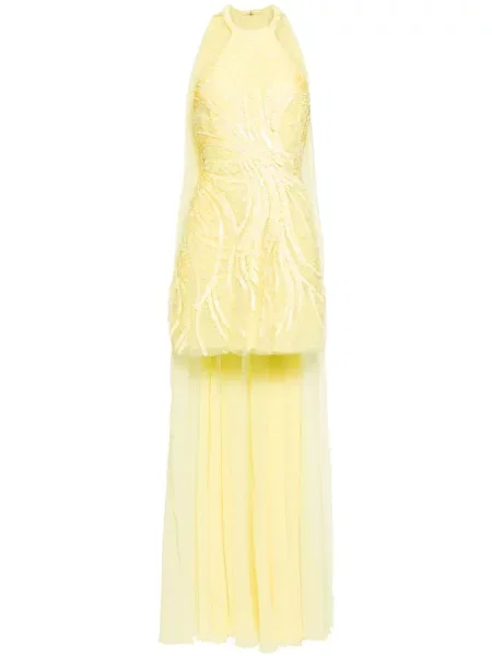 Rochie mini Elie Saab de costum galben