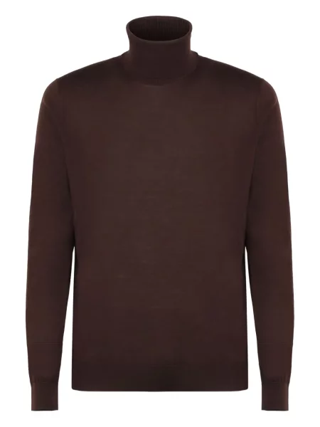 Pulover Kiton de lână maro