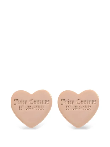 Cercei Juicy Couture cu motiv cu inimi