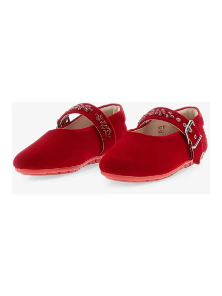 Balerinki Simone Rocha czerwone