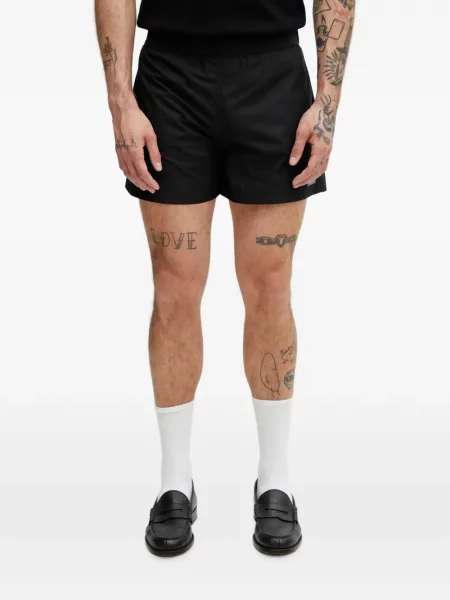 Pantaloni scurți Heliot Emil cu autograf negru