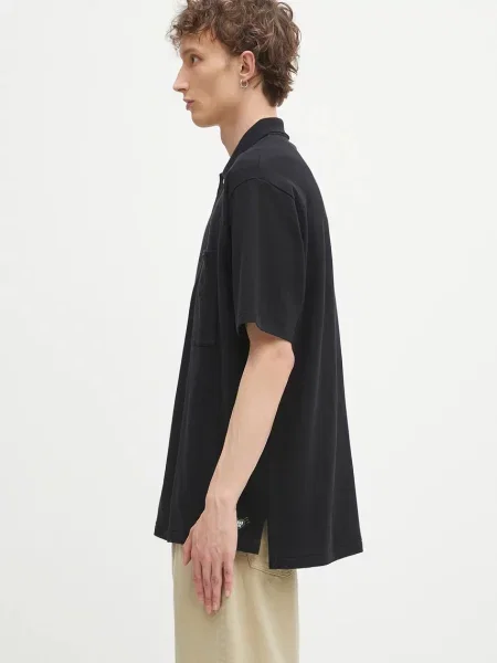 Human Made polo de uni negru