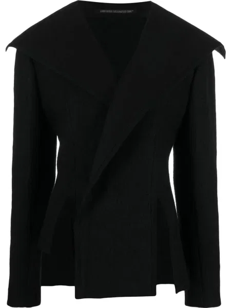Gulerat geacă Yohji Yamamoto negru