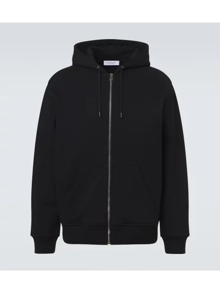 Hanorac cu glugă Givenchy din fleece cu autograf negru