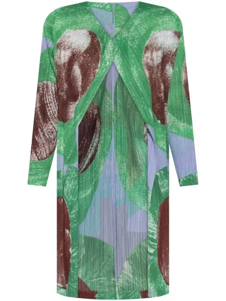 Palton Pleats Please Issey Miyake plisat maro