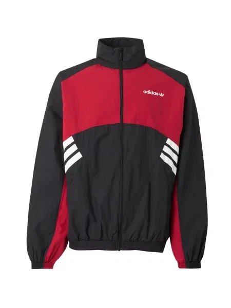 ADIDAS ORIGINALS Geacă de primăvară-toamnă Munich roșu / negru alb