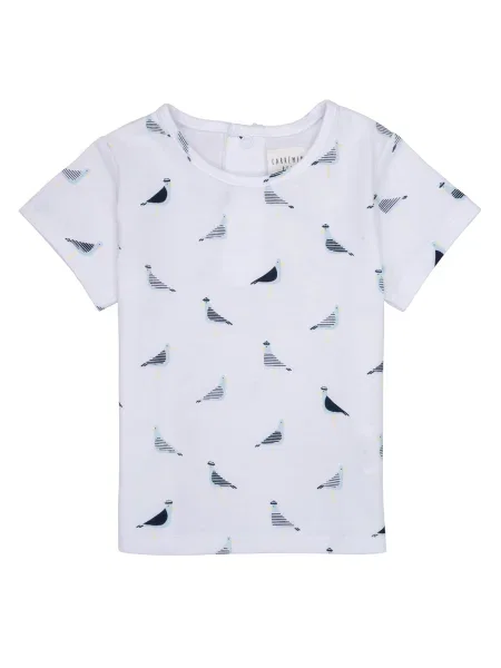 Tricou copii Carrément Beau alb