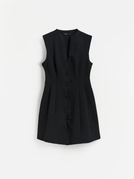 Reserved Rochie cu conținut ridicat de negru
