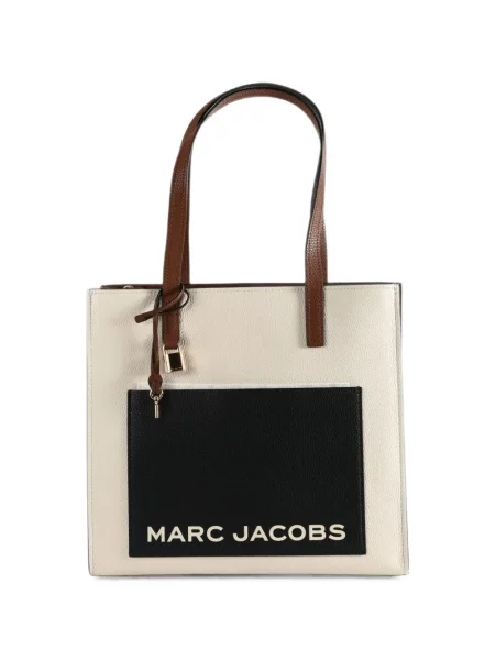 Geantă shopper Marc Jacobs din piele cu imagine
