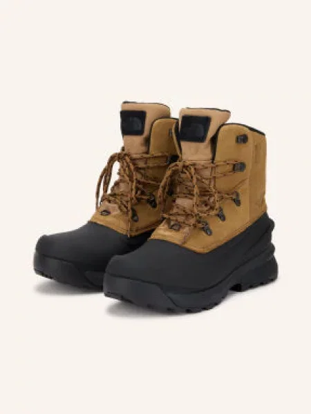 The North Face Botki Sznurowane Chilkat V Lace Wp braun czarne